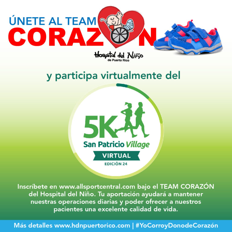 Lee más sobre el artículo Únete al Team Carazón HDN en el 5k Virtual de San Patricio